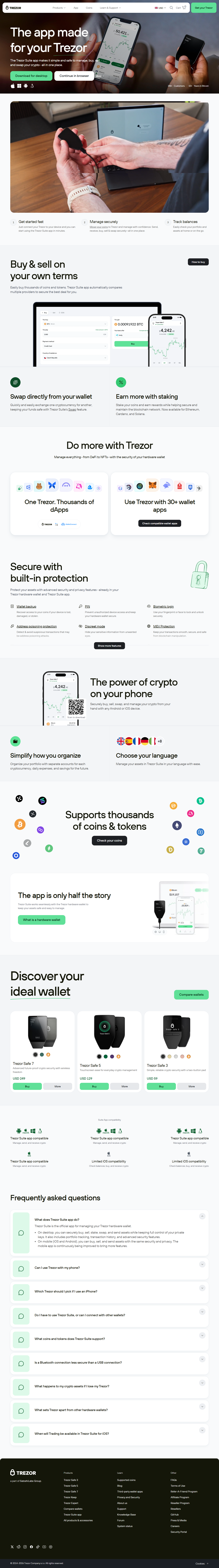 Trezor.io/start® - The #1 Most Hardware Crypto Wallet