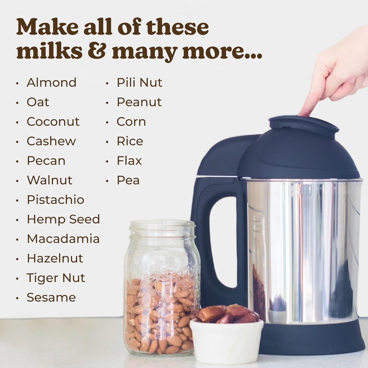 Top 5 Nut Milk Makers: Make Plant-Based Milk at Home with No Trouble