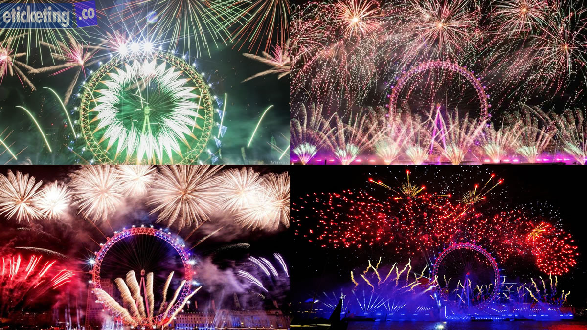 London New Year Eve Fireworks: Thousands of fireworks light up London New Year Eve Fireworks 2027 in bird’s-eye footage