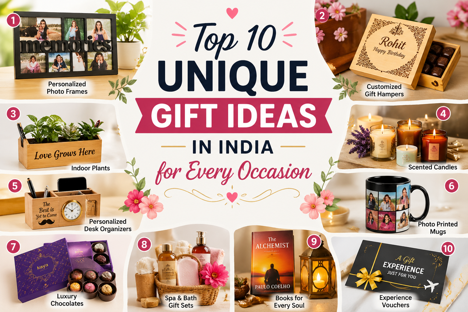 Top 10 Unique Gift Ideas in India for Every Occasion