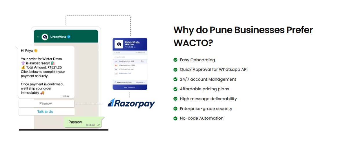 WhatsApp Business API in Pune — Best Solution for Business Growth