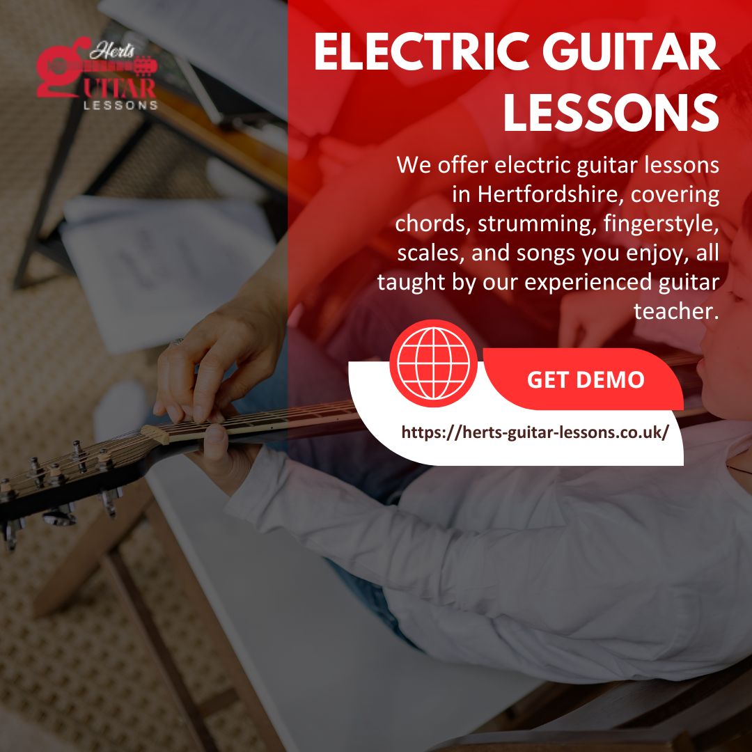 Learn Electric Guitar in St Albans with Expert Teachers