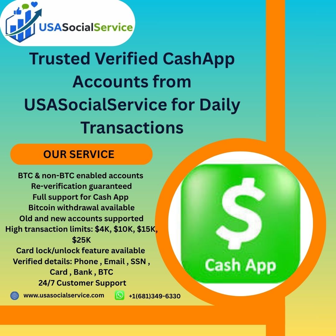 Trusted Verified CashApp Accounts from USASocialService for Daily Transactions