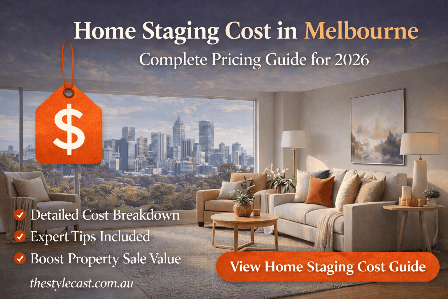 Home Staging Cost in Melbourne – A Complete Guide to Selling Your Property Faster