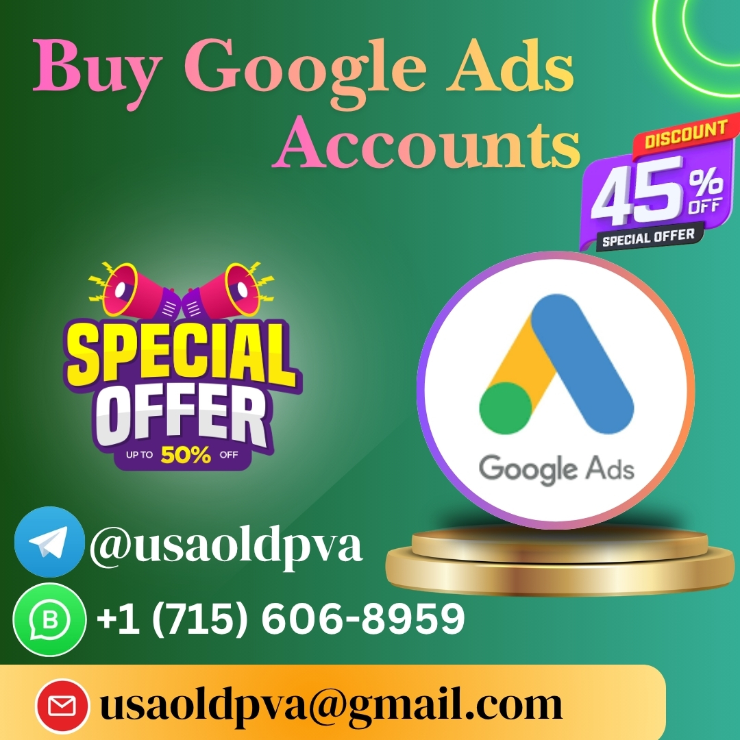 Buy Google Ads Accounts – Verified & Ready-to-Use