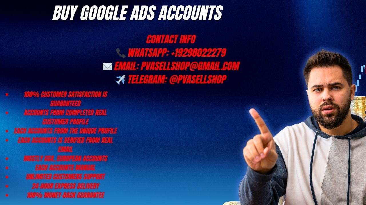 Buy Google Ads Accounts