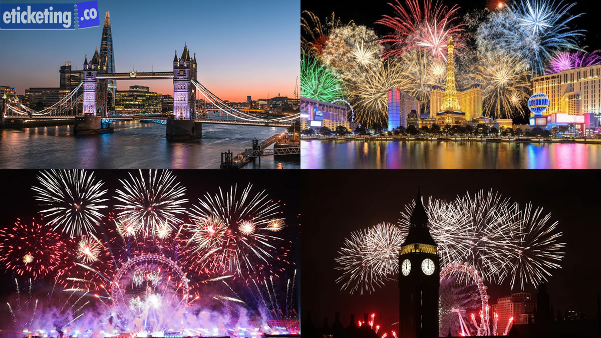London New Year Eve Fireworks 2027 Light Up the Thames Sky