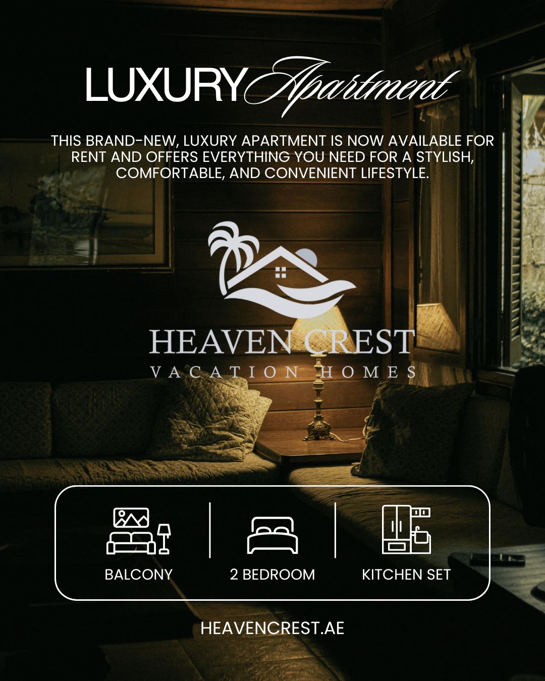 Premium Two Bedroom Balcony Rentals in Dubai