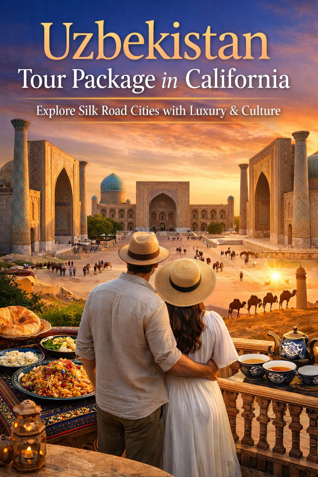 Uzbekistan Tour Package in California | Explore Silk Road Cities with Luxury & Culture