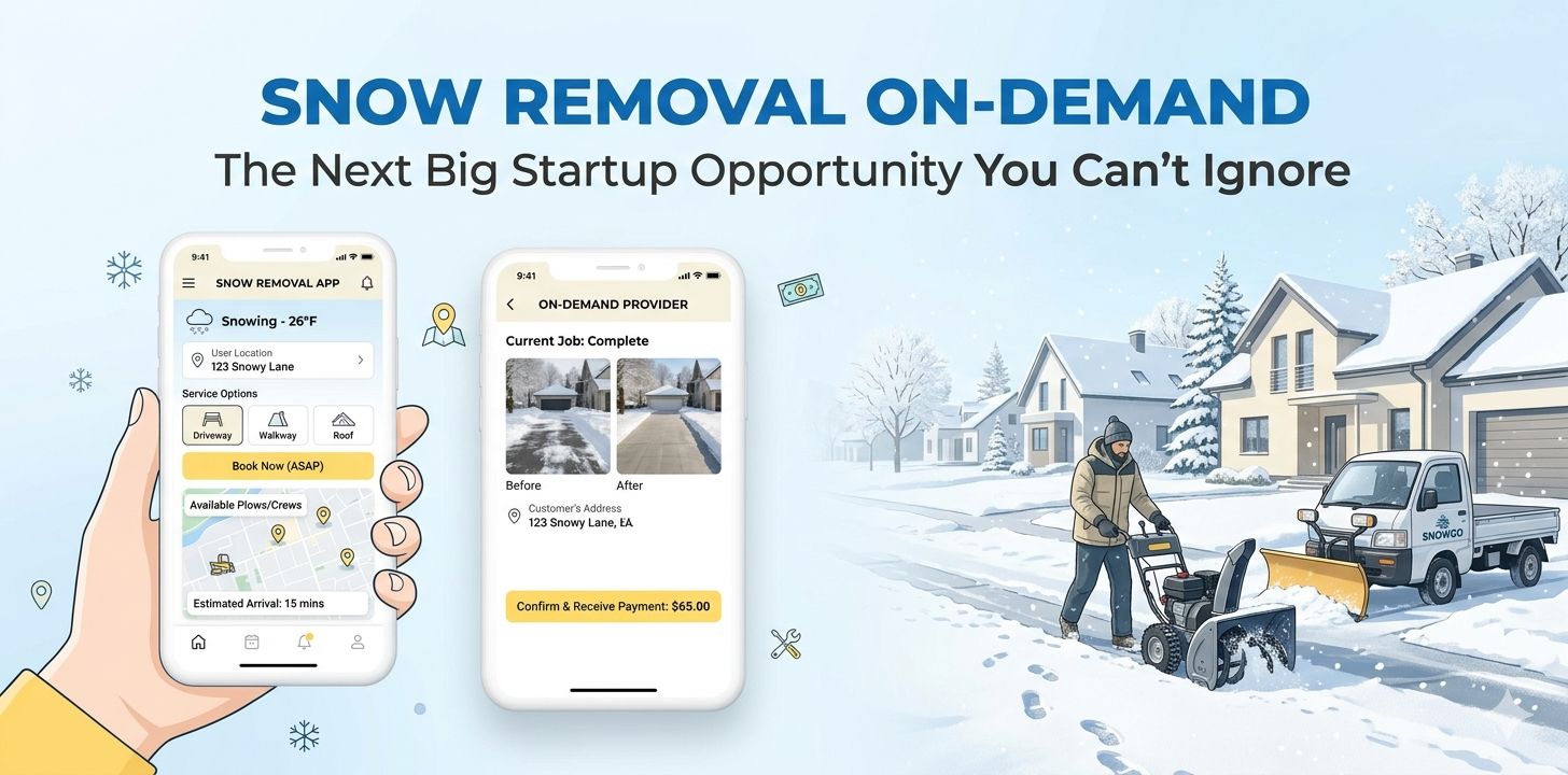 Snow Removal On-Demand: The Next Big Startup Opportunity You Can’t Ignore