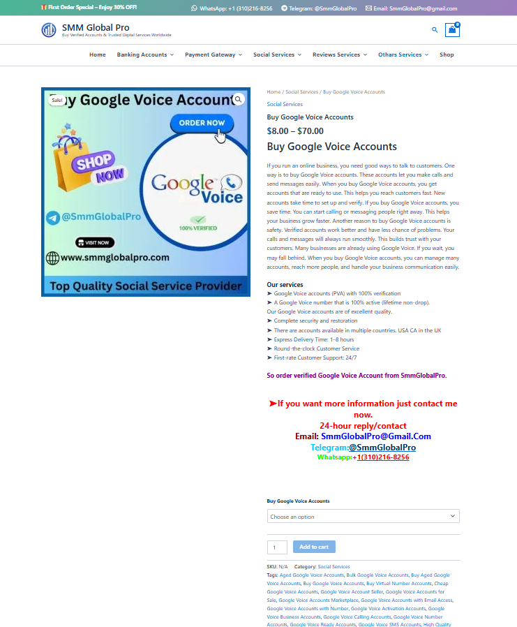 Where Can You Buy Google Voice Accounts Safely in 2026