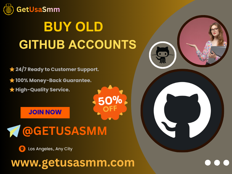 Buy GitHub account with commit history In