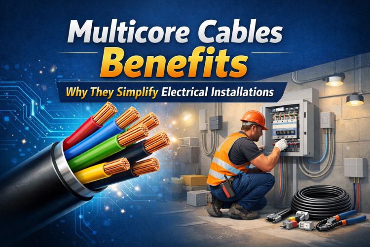 Multicore Cables Benefits: Why They Simplify Electrical Installations