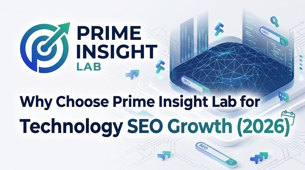 Why Choose Prime Insight Lab for Technology SEO Growth (2026)