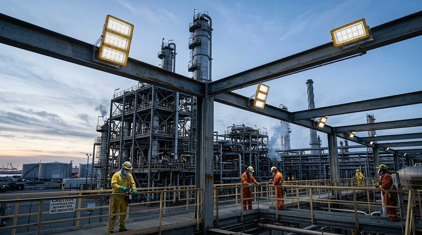 explosion proof lighting led: what actually works after months in the field