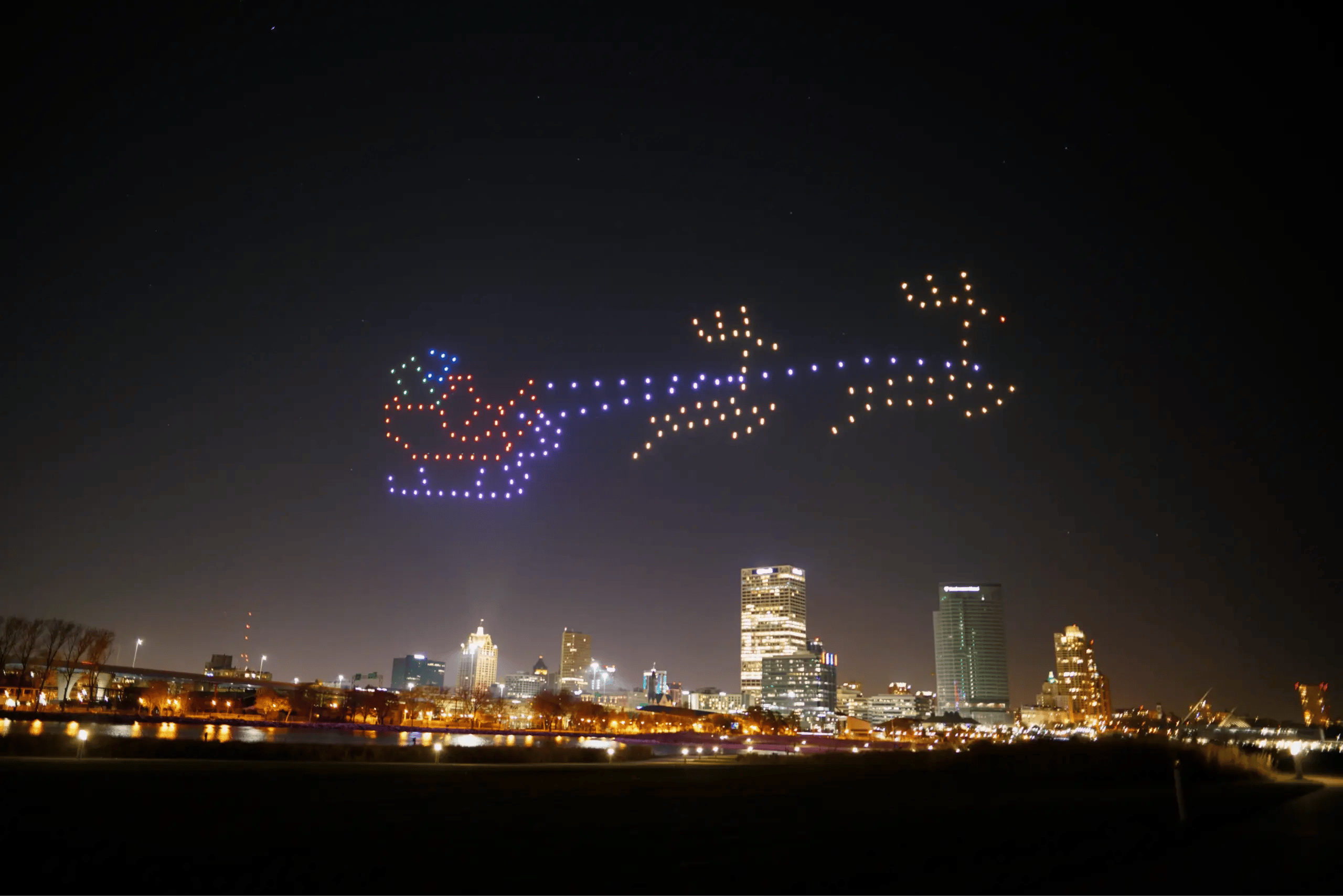 Drone Light Show Service in Charlotte & Richmond | Sky Dance