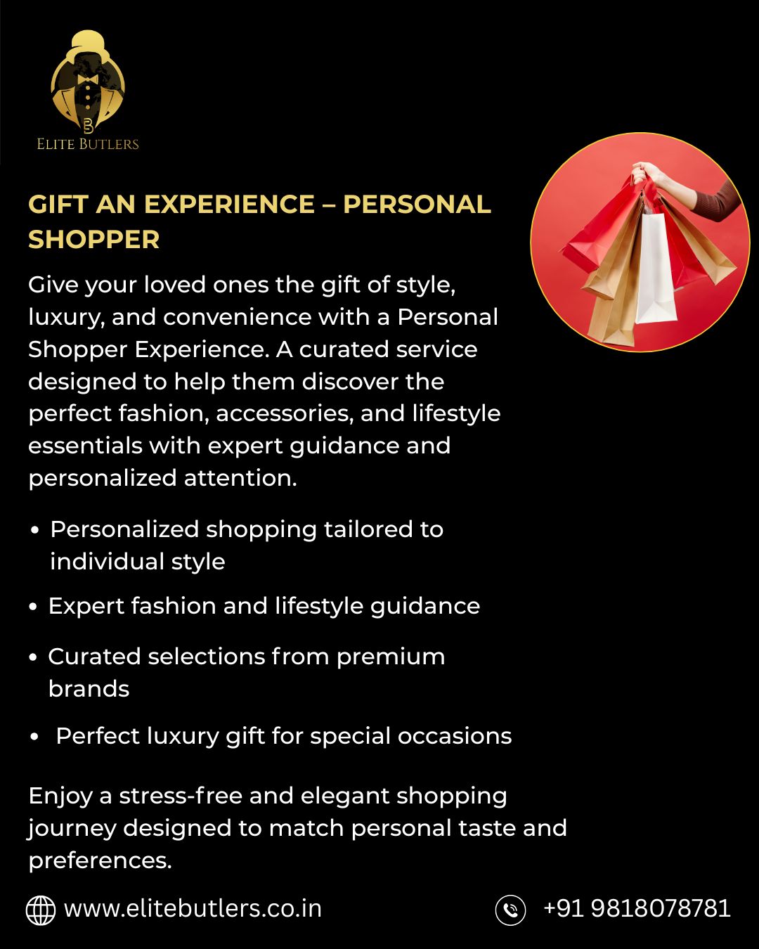 Luxury Personal Shopping Experience | Fashion Gifting Made Easy