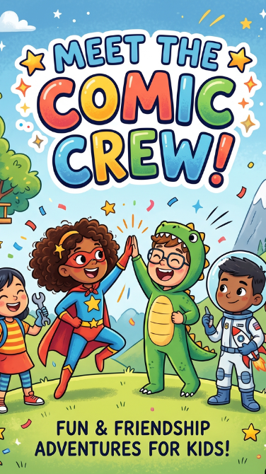 comic characters for kids