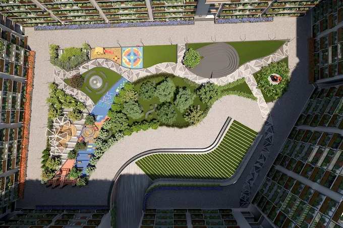 Are any 2 BHK flats for sale available in Narol with parking facilities?