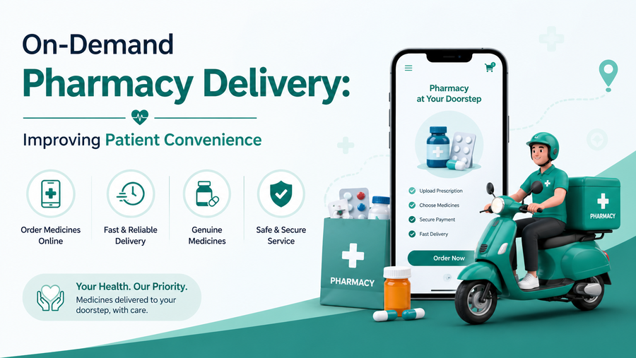 On-Demand Pharmacy Delivery: Improving Patient Convenience