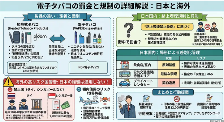 加熱式タバコの匂いは残る？