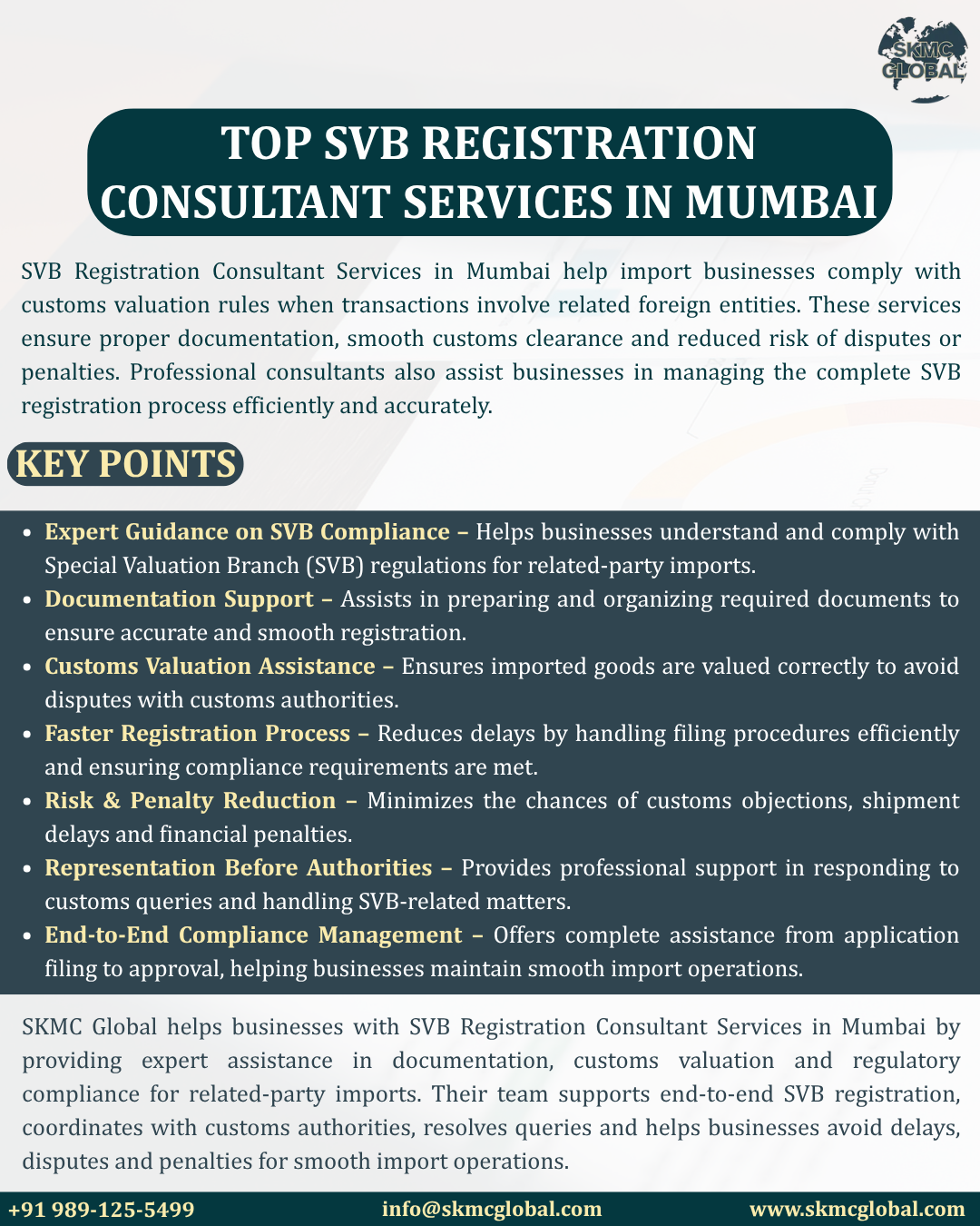 Top SVB Registration Consultant Services in Mumbai