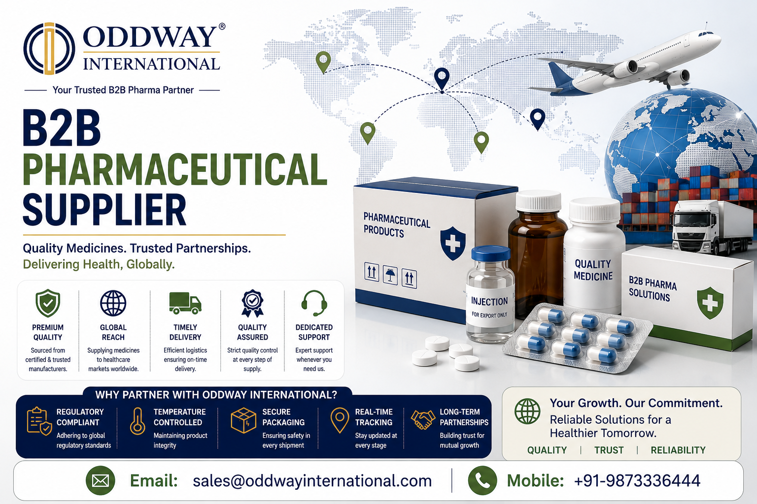 Leading B2B Pharmaceutical Company in USA - Oddway International