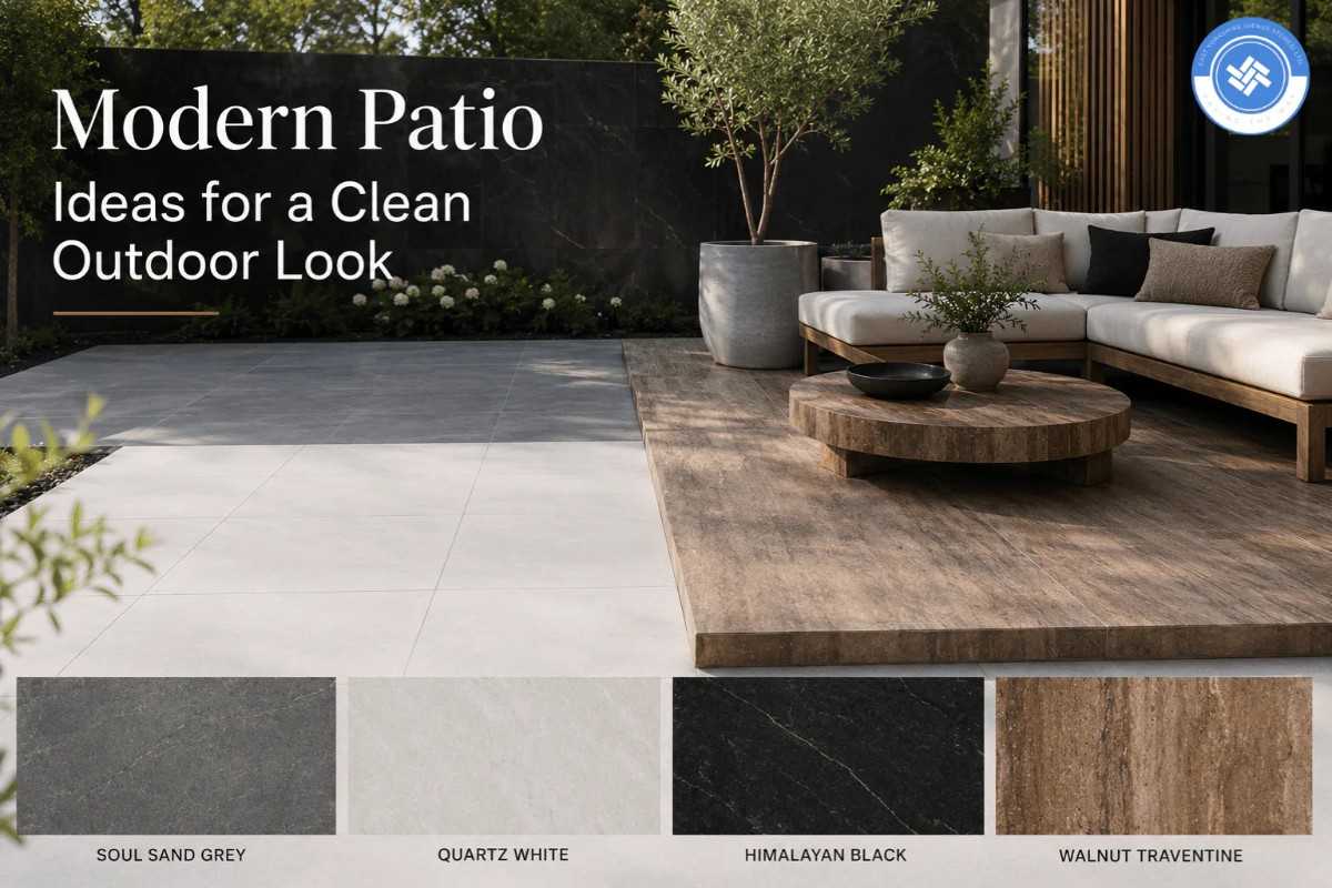 Modern Patio Ideas with Stylish Paving