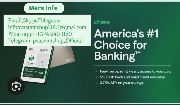 Best Seller Verified Chime Accounts in USA Market