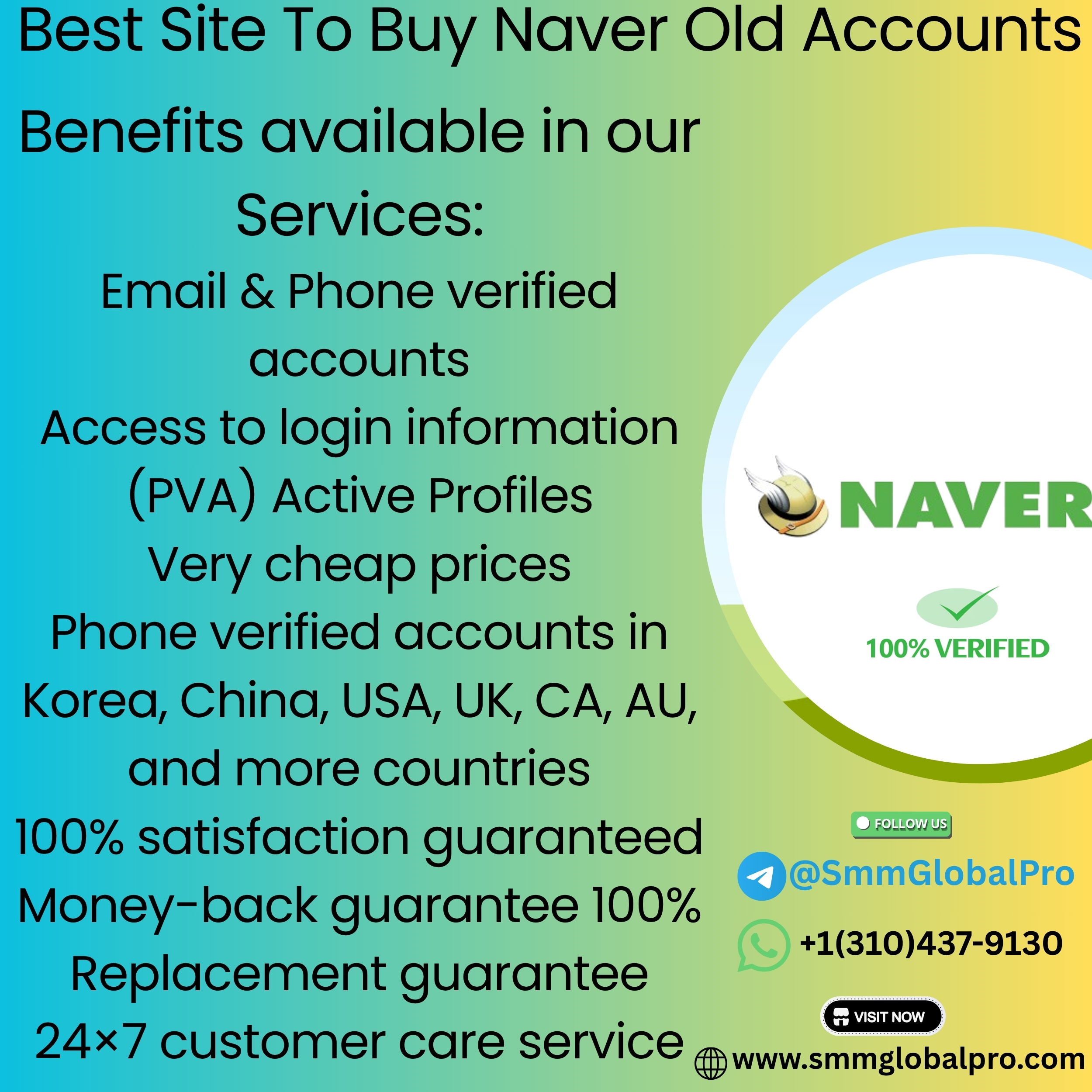 9 Best Sites to Buy Naver Accounts with Full Access-SmmGlobalPro