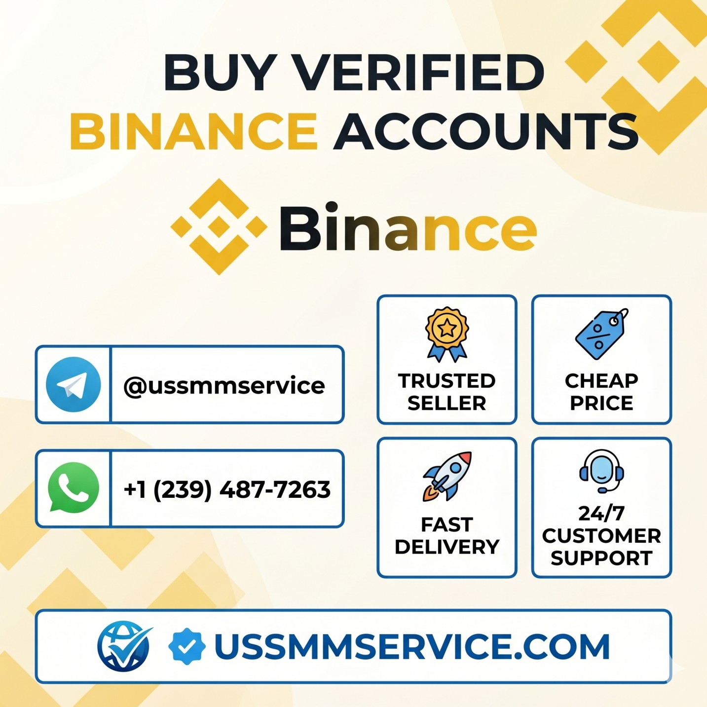 Buy Verified Binance Accounts - 100% KYC & Fully Verified