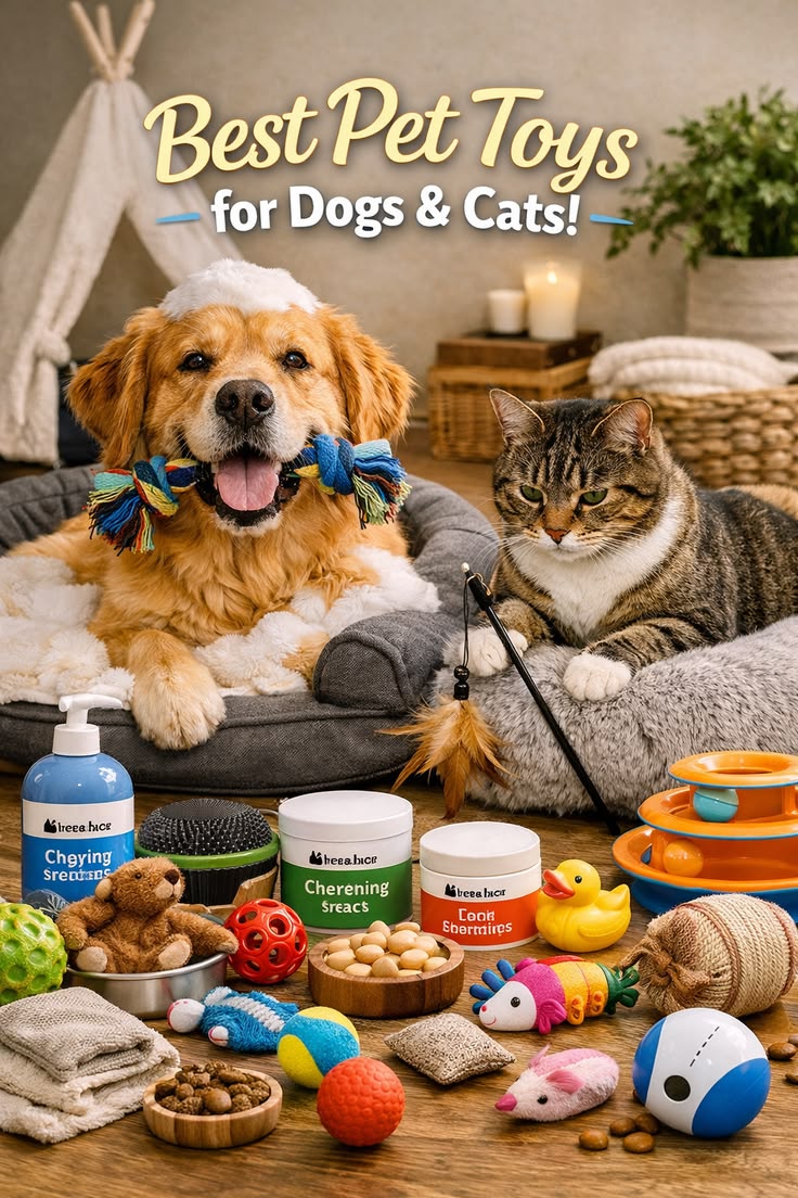 Smart and Modern Pet Products for Happy Pets at Home