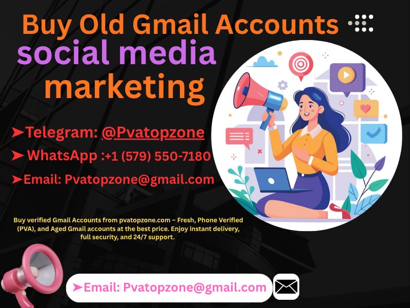 "Buy Old Gmail Accounts - Phone Verified & Safe"