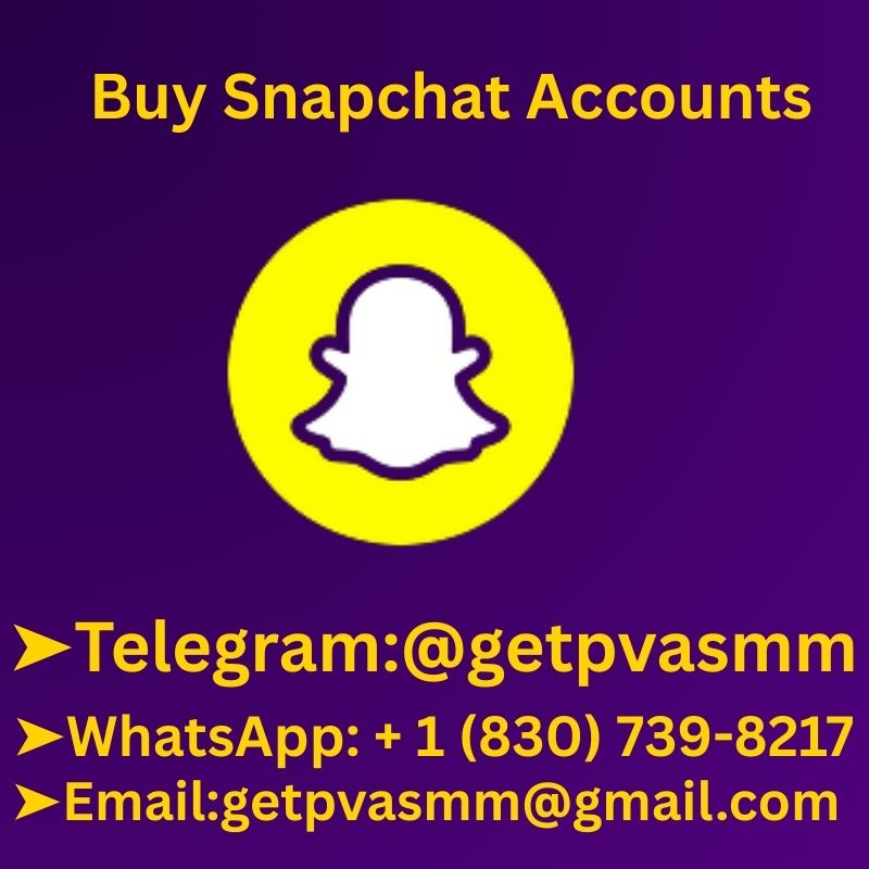 Best Sites to Buy Snapchat Accounts (PVA & Aged)