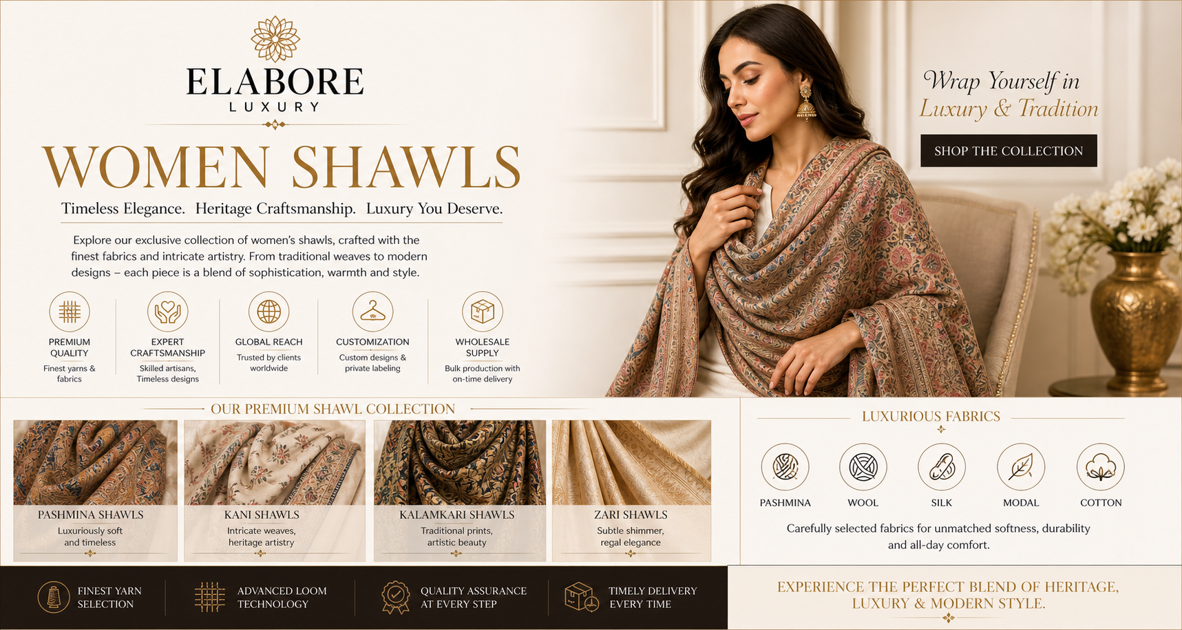 Designer Women Shawls Collection | Premium, Elegant & Timeless Styles