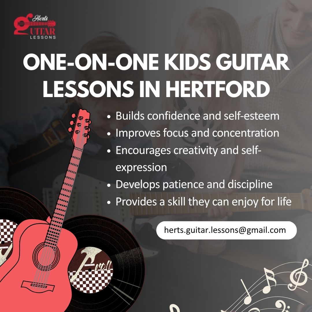 Private Guitar Classes for Children in Hertford