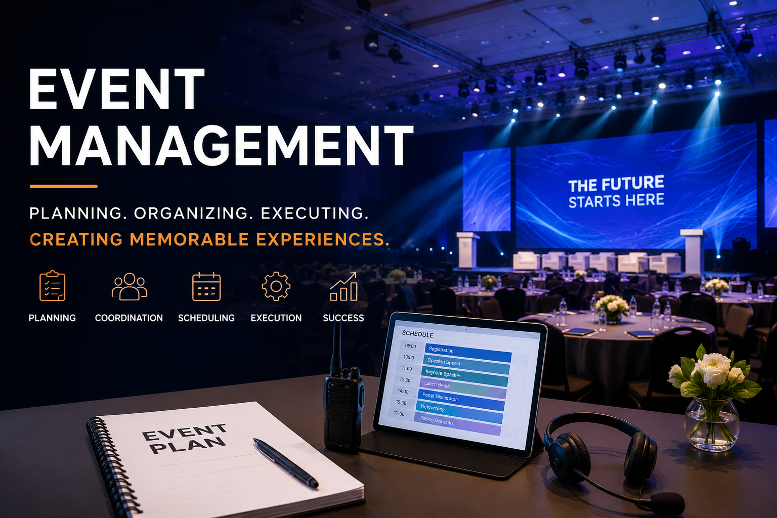 Event Management: How Professional Planning Creates Successful Events