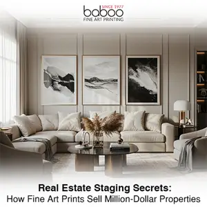 Real Estate Staging Secrets: How Fine Art Prints Sell Million-Dollar Properties