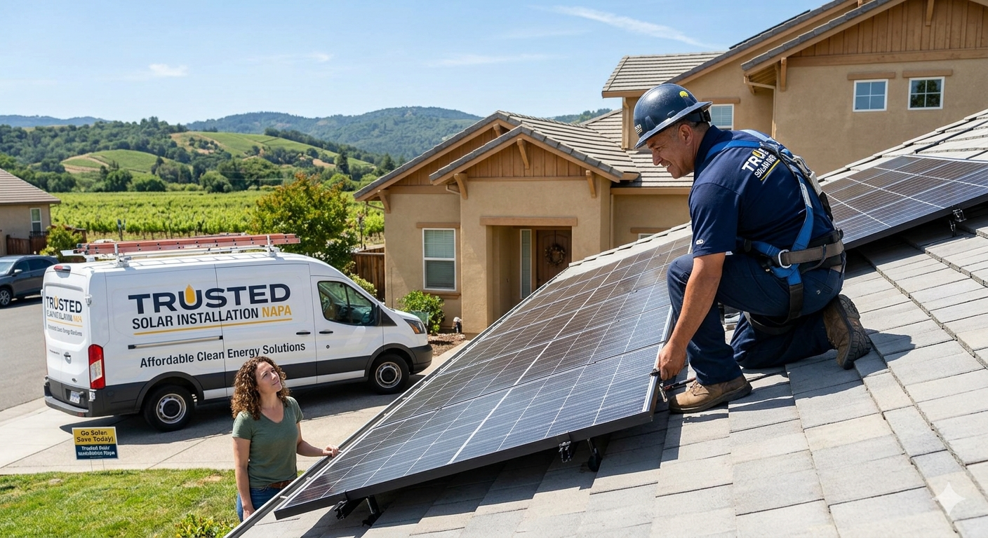 Trusted Solar Installation in Napa for Affordable Renewable Energy Solutions