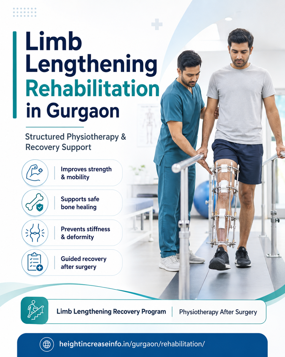 Rehabilitation After Limb Lengthening Surgery in Gurgaon