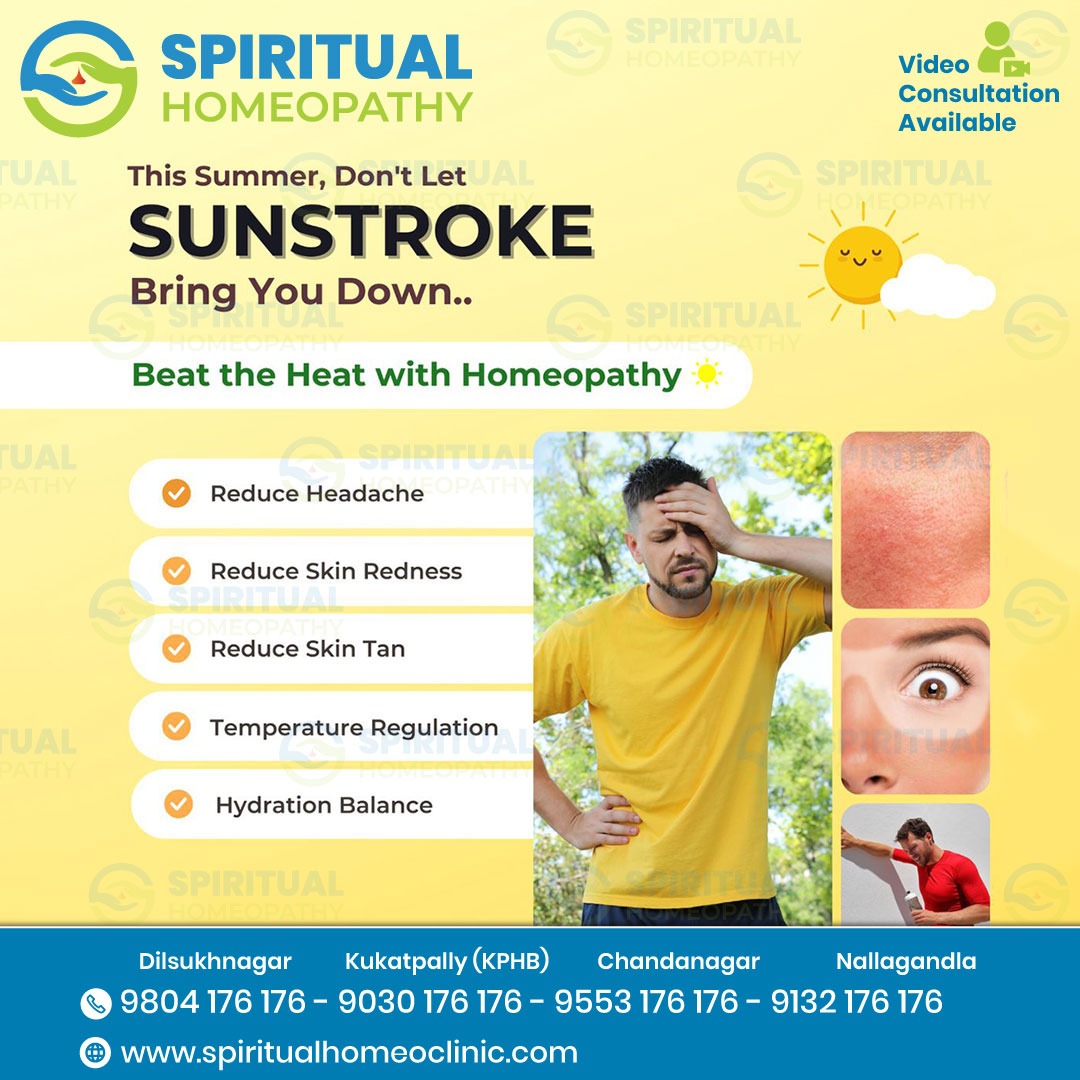 Sunstroke Care in Hyderabad with Homeo Doctor – Natural Recovery Support