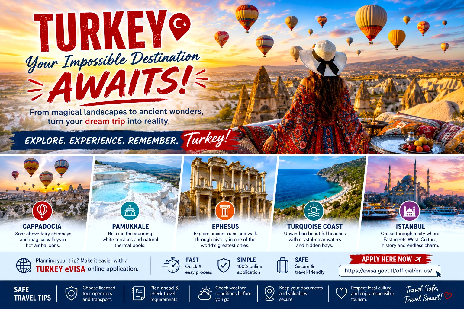 Turkey’s impossible Destinations: Hidden Wonders and Safe Ways to Reach Them