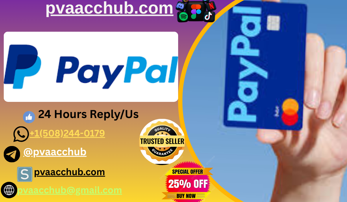Buy PayPal Accounts With Bank Linked Access