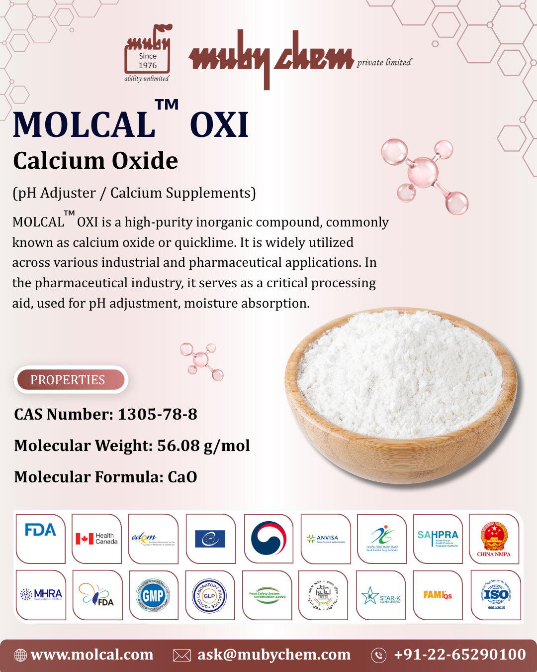 MOLCAL™ OXI | Muby Chem Private Limited