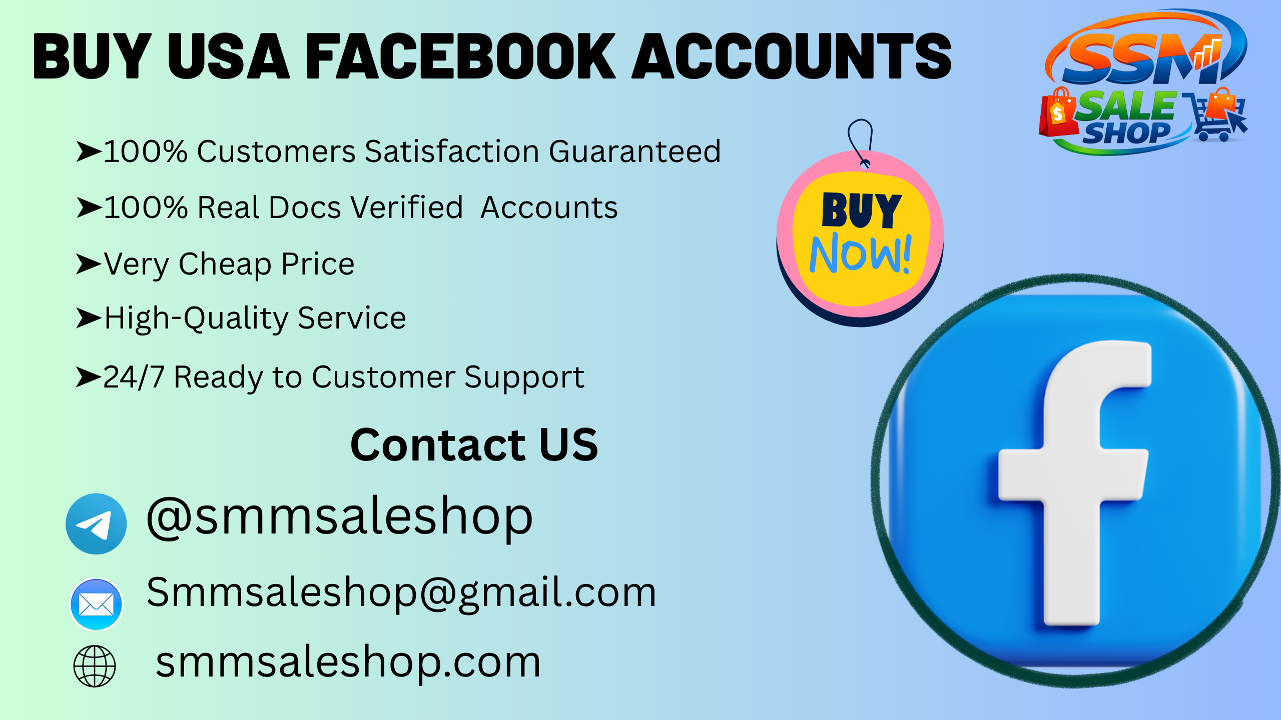 Update Guide to the 6 Best Sites for Buying USA Facebook Accounts
