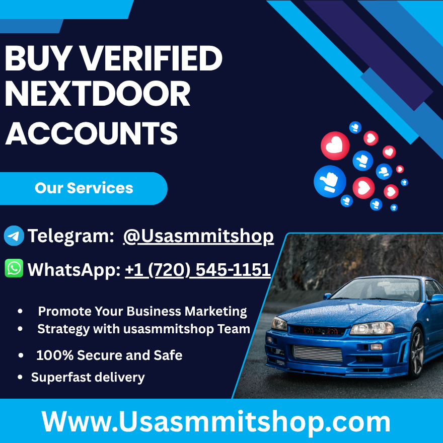 Best 06Marketplaces to Buy and Verified Nextdoor Accounts