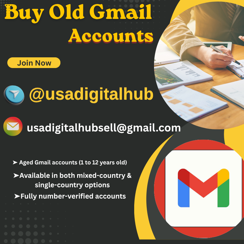 Buy Old Gmail Accounts with Recovery Email & Full Access