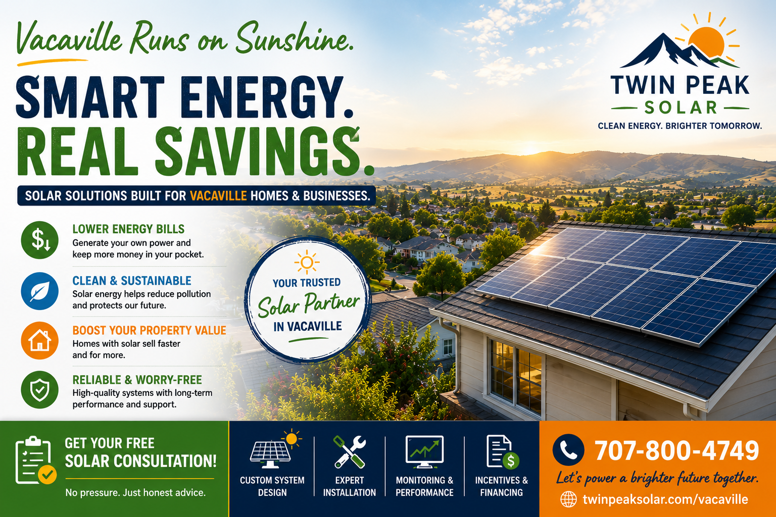 How Solar Installation in Vacaville Helps Reduce Energy Costs?