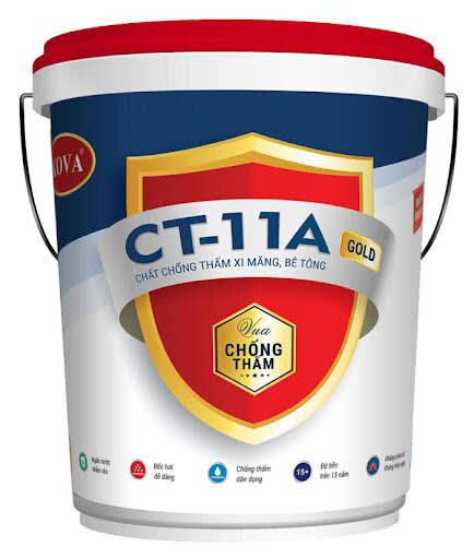 Sơn chống thấm Kova CT-11A Gold 20kg giúp nhà sạch đẹp hơn