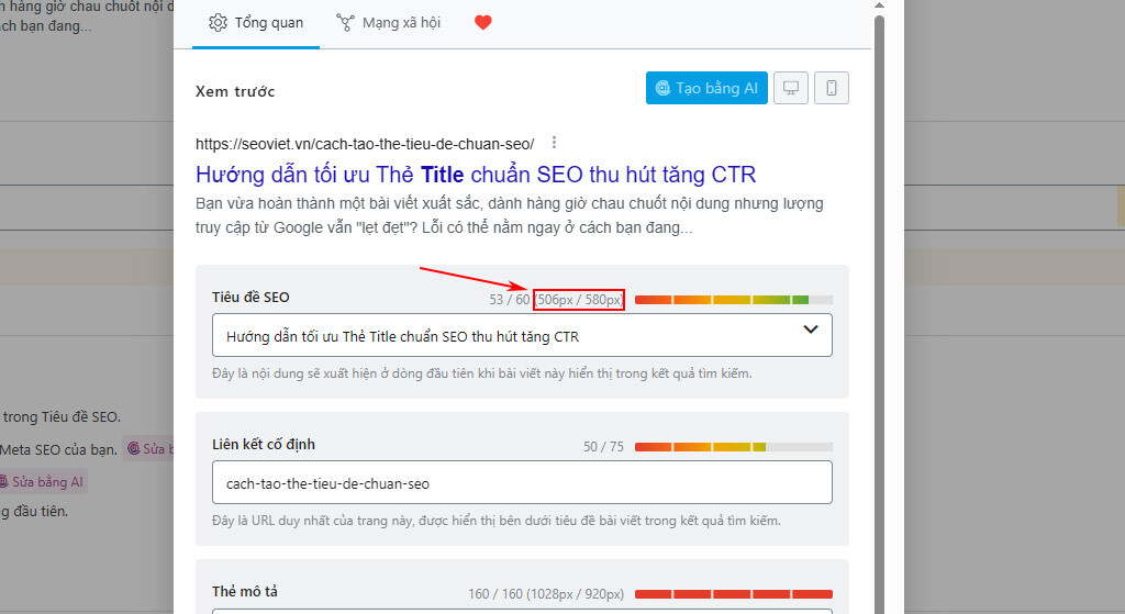 Cách đặt tiêu đề chuẩn SEO cho bài cũ đang có nhiều hiển thị